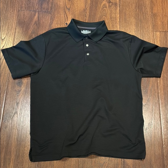 Bobby Jones Black Polo Classic Cotton Blend - Picture 1 of 3